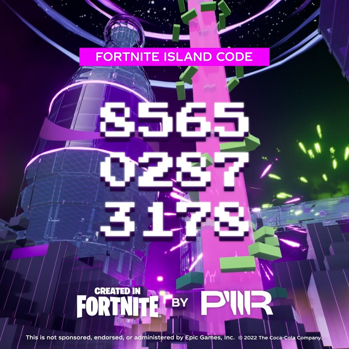 Fortnite Pixel Point Coca Cola