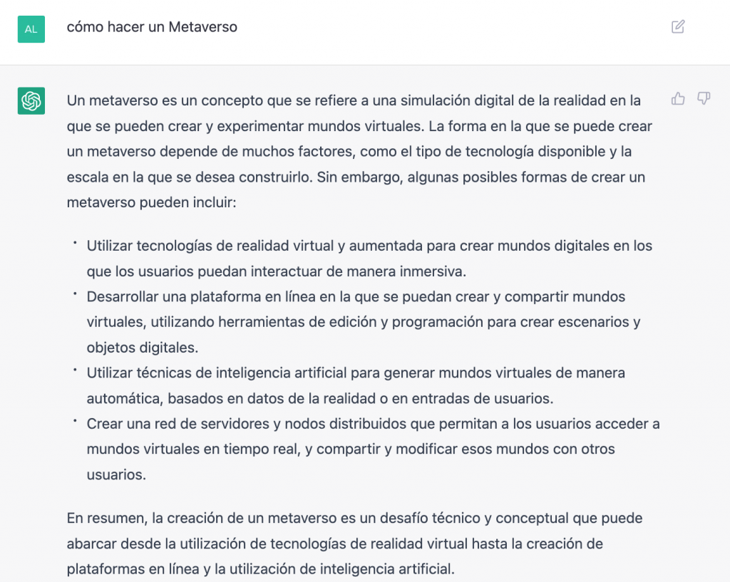 como hacer metaverso inteligencia artificial